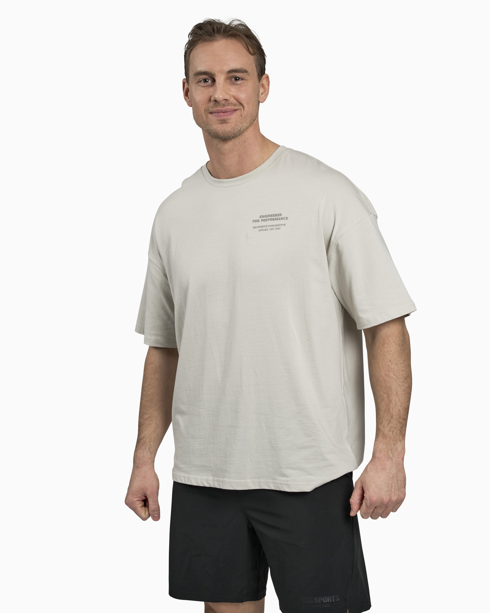 Box Tee Engineered, Warm Grey