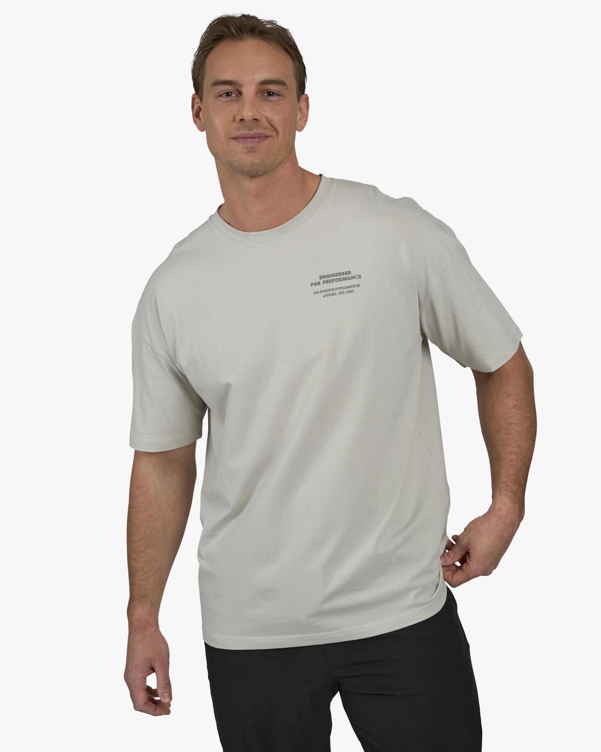 Box Tee Engineered, Warm Grey