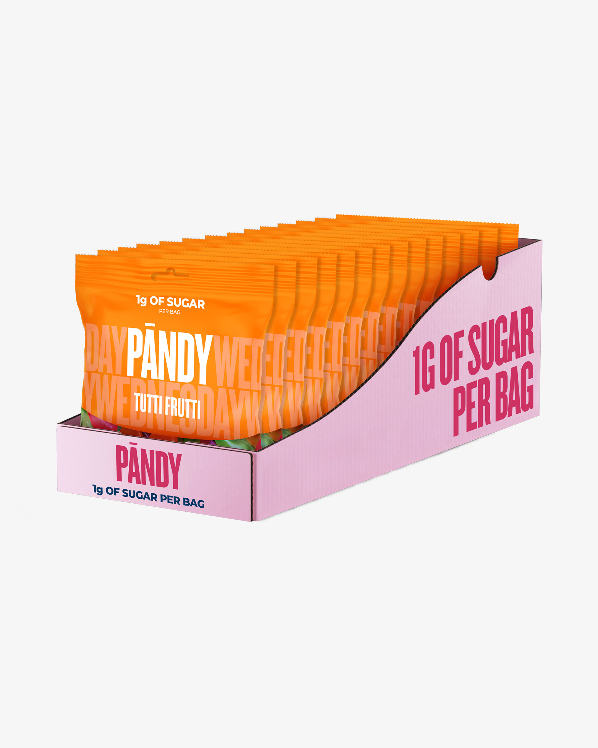 Candy Tutti Frutti - 14 kpl täysi laatikko