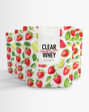 4 kpl Clear Whey
