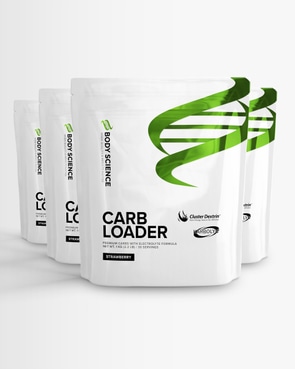 4 st Carb Loader - korkealaatuinen urheilujuoma