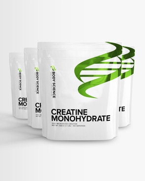 4 kpl Creatine Monohydrate