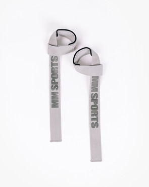 Lifting Straps 3D Silicone, Smoked Grey
