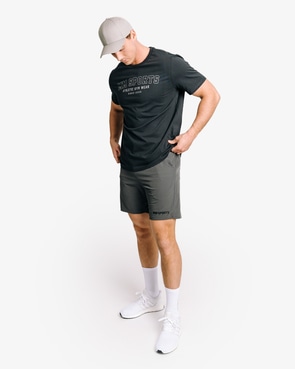 Workout T-shirt Varsity, Black