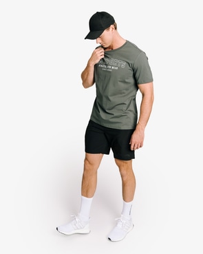 Workout T-shirt Varsity, Faded Green