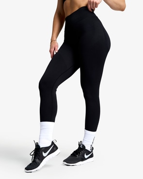Seamless Tights, Black