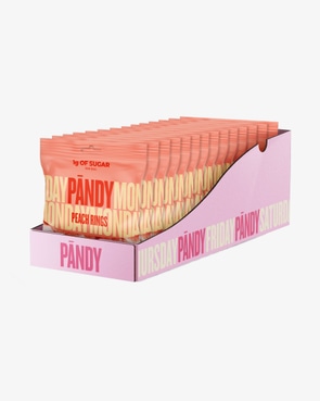 Candy Peach Rings - 14 kpl täysi laatikko