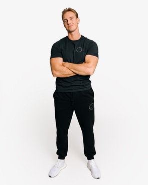 Light Joggers Emblem, Black