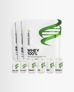 3 kg Whey 100% + bonustuote