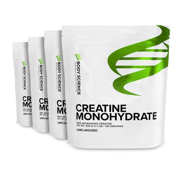 4 kpl Creatine Monohydrate