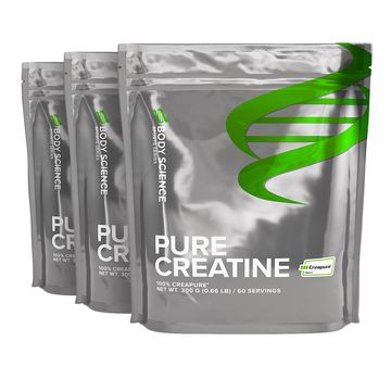 3 kpl Pure Creatine