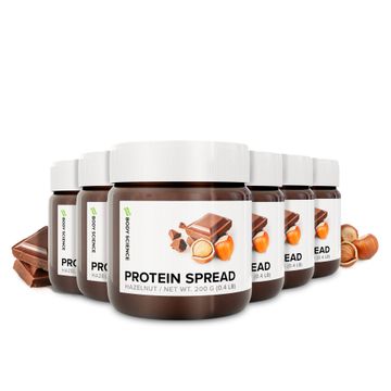 6 kpl Protein Spread – proteiinipitoinen hasselpähkinälevite 