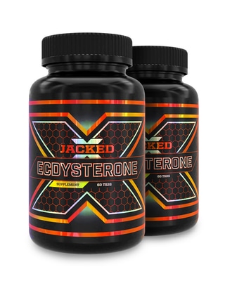 Två burkar Jacked Ecdysterone