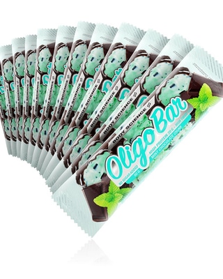 12 stycken Oligo Bar Mint Chocolate Chunk protein bar