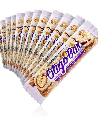 12 stycken Oligo Bar Cinnamon Bun protein bar