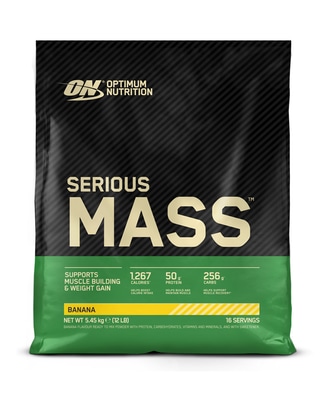 Optimum Nutrition Serious Mass 5,45 kg Banana Gainer