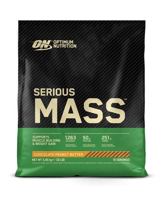 Optimum Nutrition Serious Mass 5,45 kg Chocolate Peanut Butter Gainer