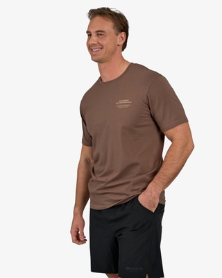 Classic T-shirt Engineered, Mocha