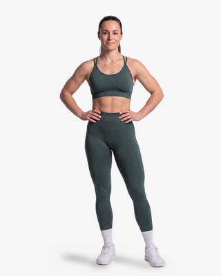 MM Sports Seamless Tights V2, Dk Green
