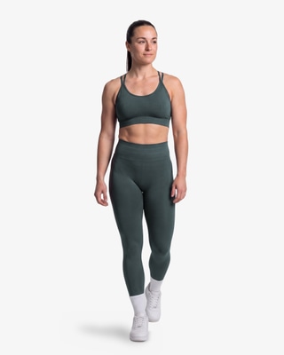 MM Sports Seamless Tights V2, Dk Green