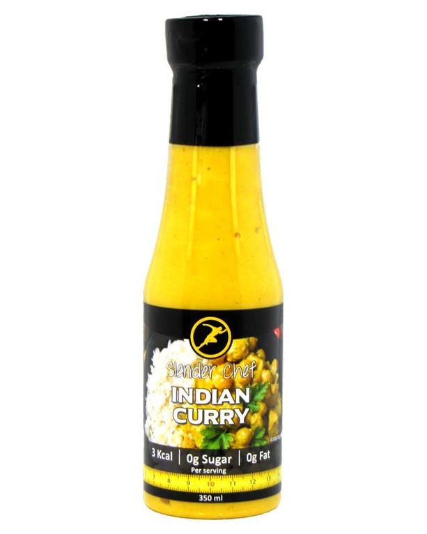 En flaska Slender Chef Indian Curry