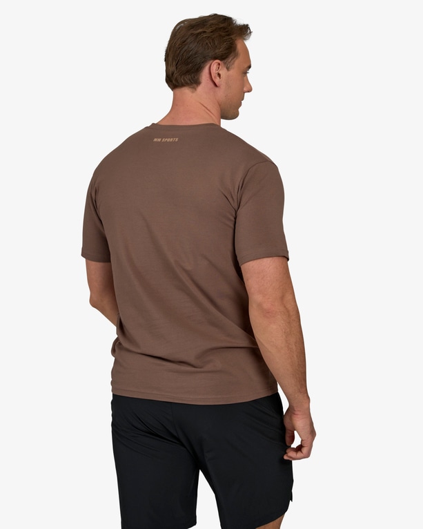 Classic T-shirt Engineered, Mocha