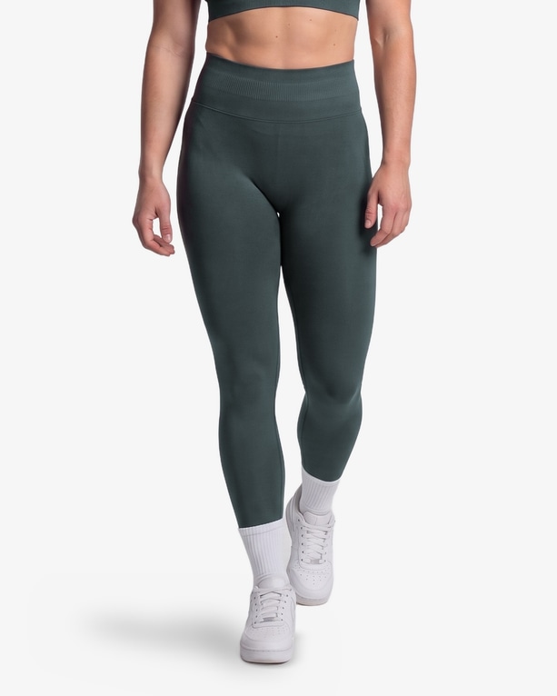 MM Sports Seamless Tights V2, Dk Green