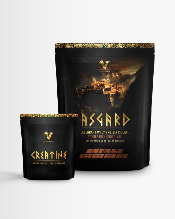 Asgard-proteiinijauhe – kreatiini kaupan päälle!