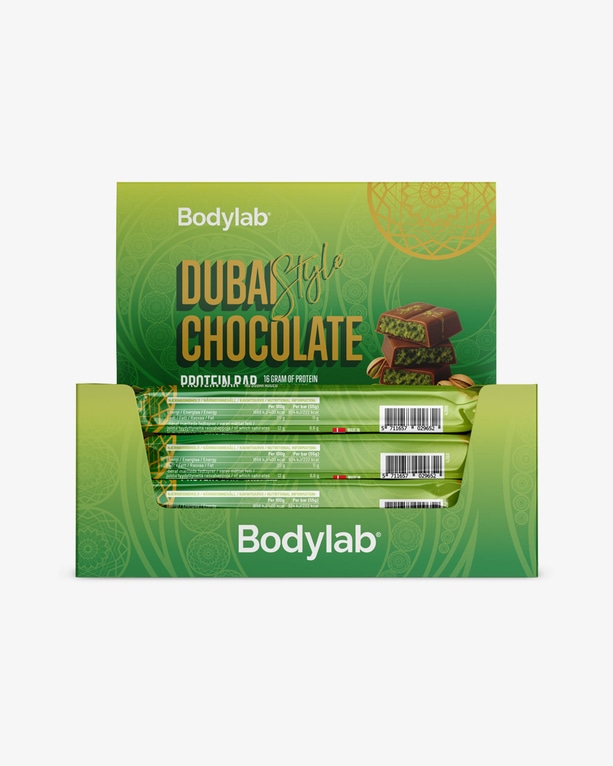 Dubai Style Protein Bar – 12 kpl täysi laatikko