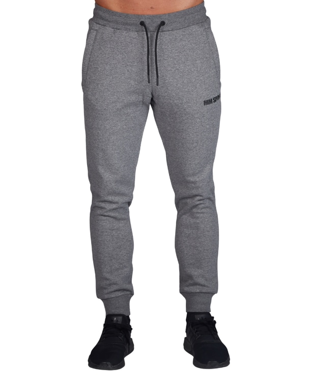 Muscle Joggers, Grey Melange