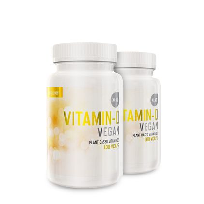 2 kpl Vegaaninen D-vitamiini