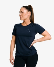 Function T-shirt Wmn, Iron Blue
