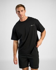 Oversized Hardcore T-shirt, Black